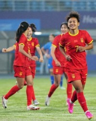 华体会APP-王霜5球！连续2届16比0 女足平队史亚运会赢球纪录