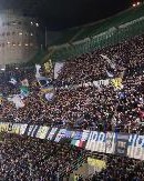 5.5万国米球迷在梅阿查观看决赛直播，比赛结束前半小时开始离场